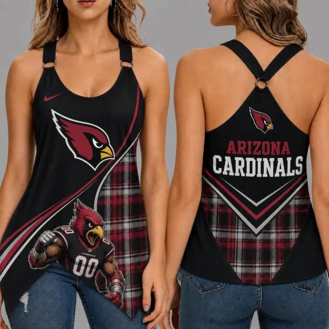 Arizona Cardinals Women’s Ring Strap Tank Top