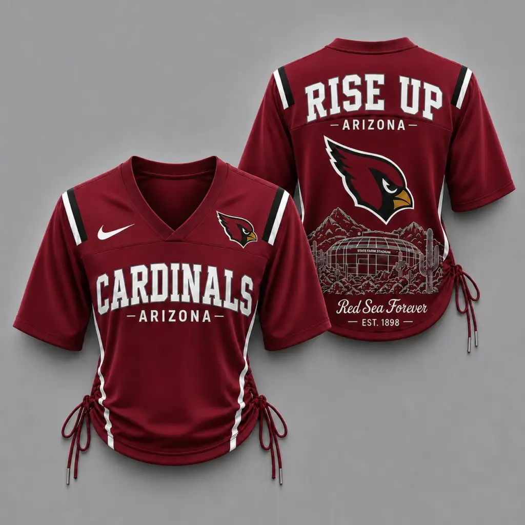 Arizona Cardinals Women’s Lace-Up Jersey