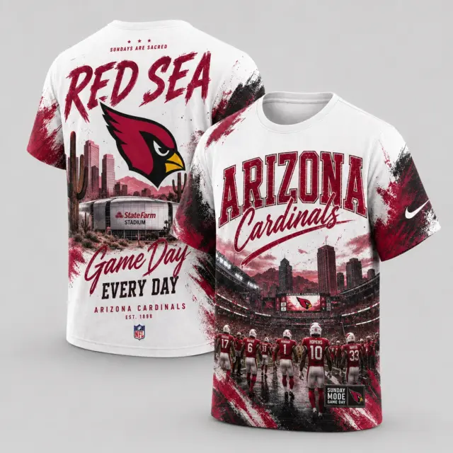 Arizona Cardinals Game Day Every Day T-shirt