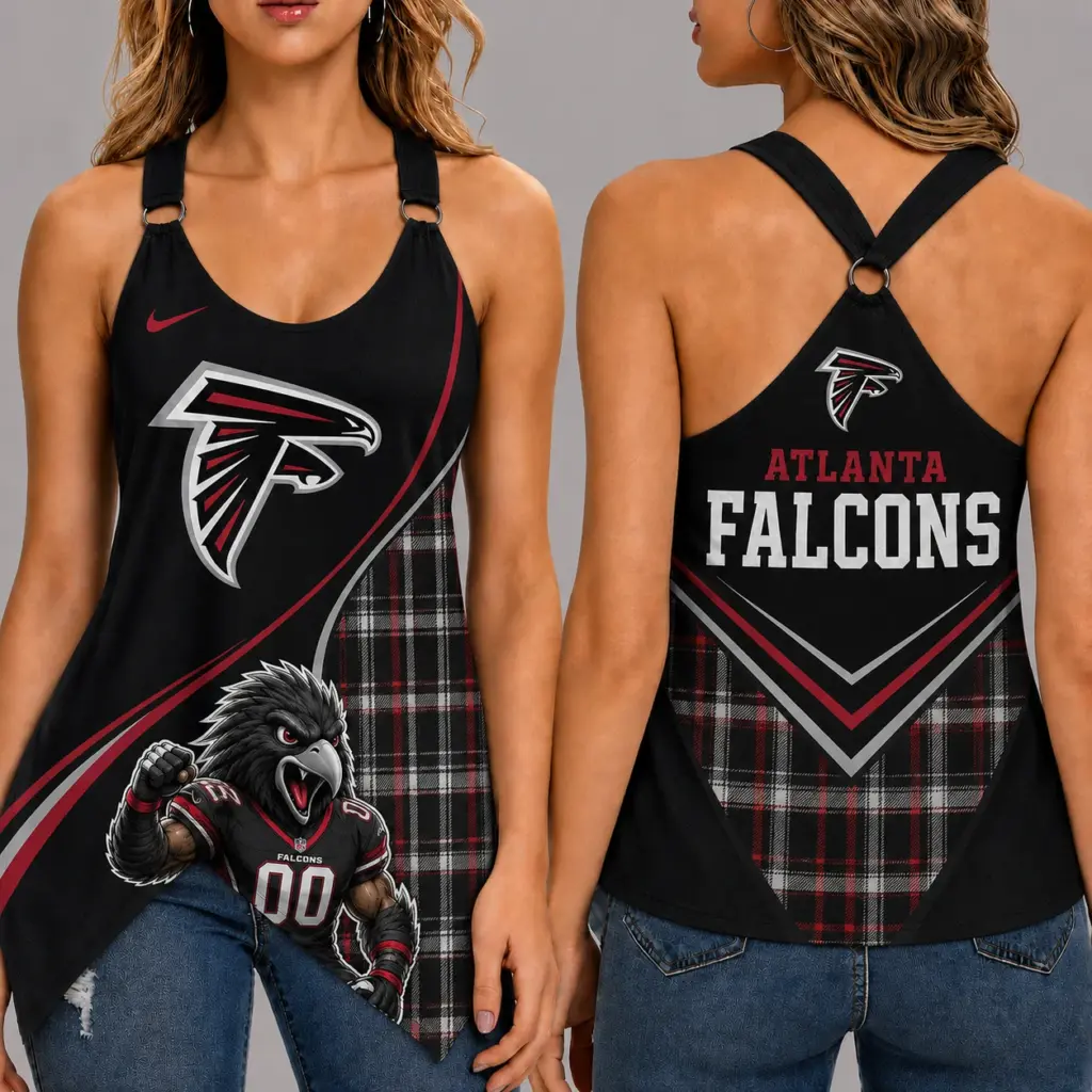 Atlanta Falcons Women’s Ring Strap Tank Top