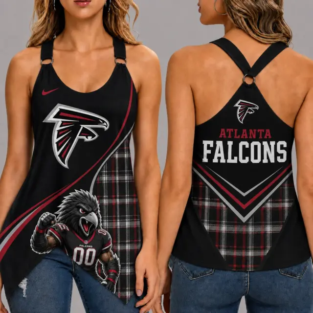 Atlanta Falcons Women’s Ring Strap Tank Top