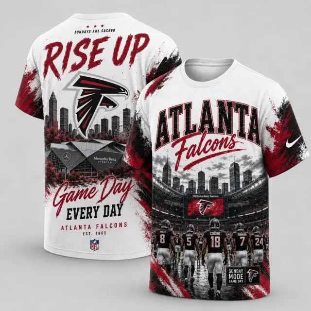 Atlanta Falcons Game Day Every Day T-shirt