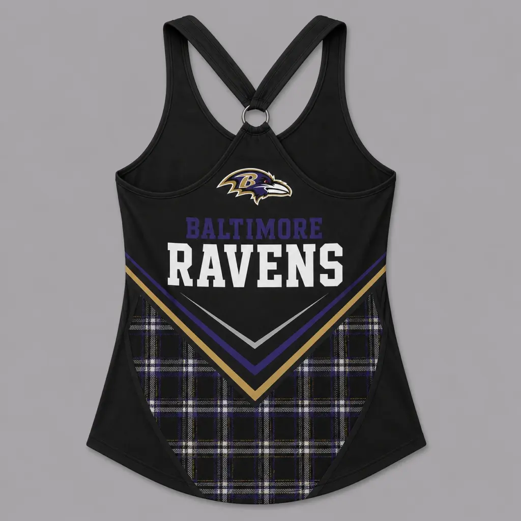 Baltimore Ravens Women’s Ring Strap Tank Top