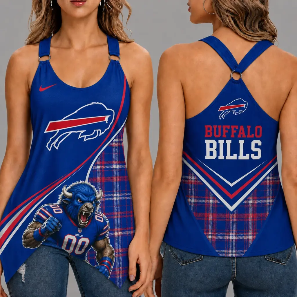 Buffalo Bills Women’s Ring Strap Tank Top