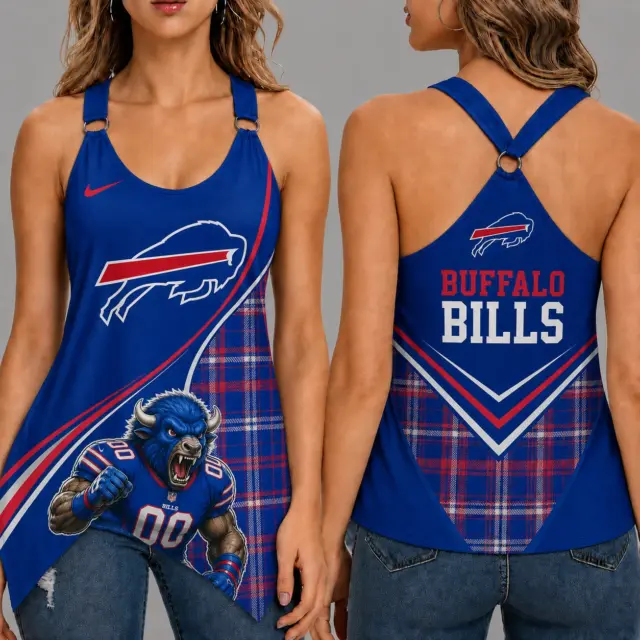 Buffalo Bills Women’s Ring Strap Tank Top