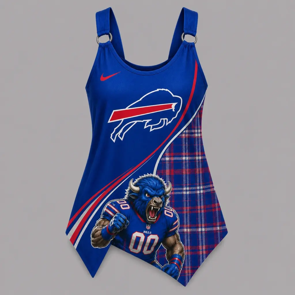Buffalo Bills Women’s Ring Strap Tank Top