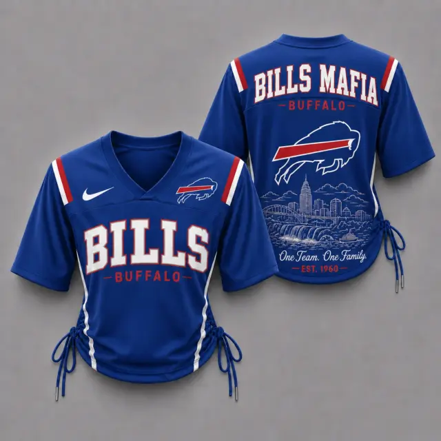 Buffalo Bills Women’s Lace-Up Jersey