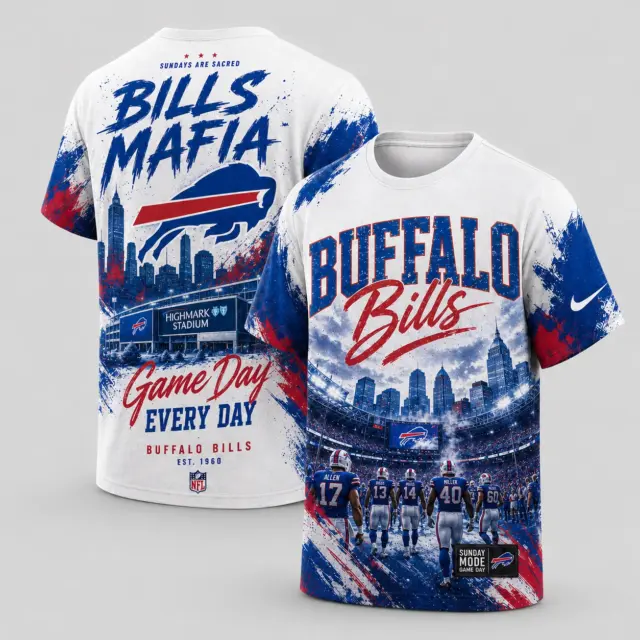 Buffalo Bills Game Day Every Day T-shirt