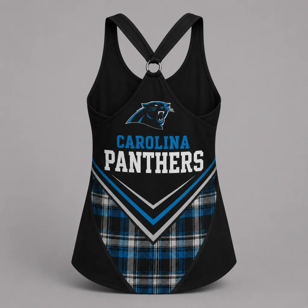 Carolina Panthers Women’s Ring Strap Tank Top