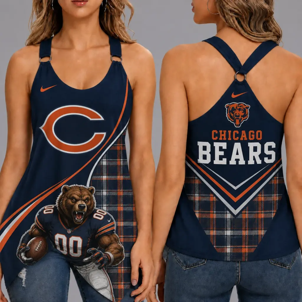 Chicago Bears Women’s Ring Strap Tank Top