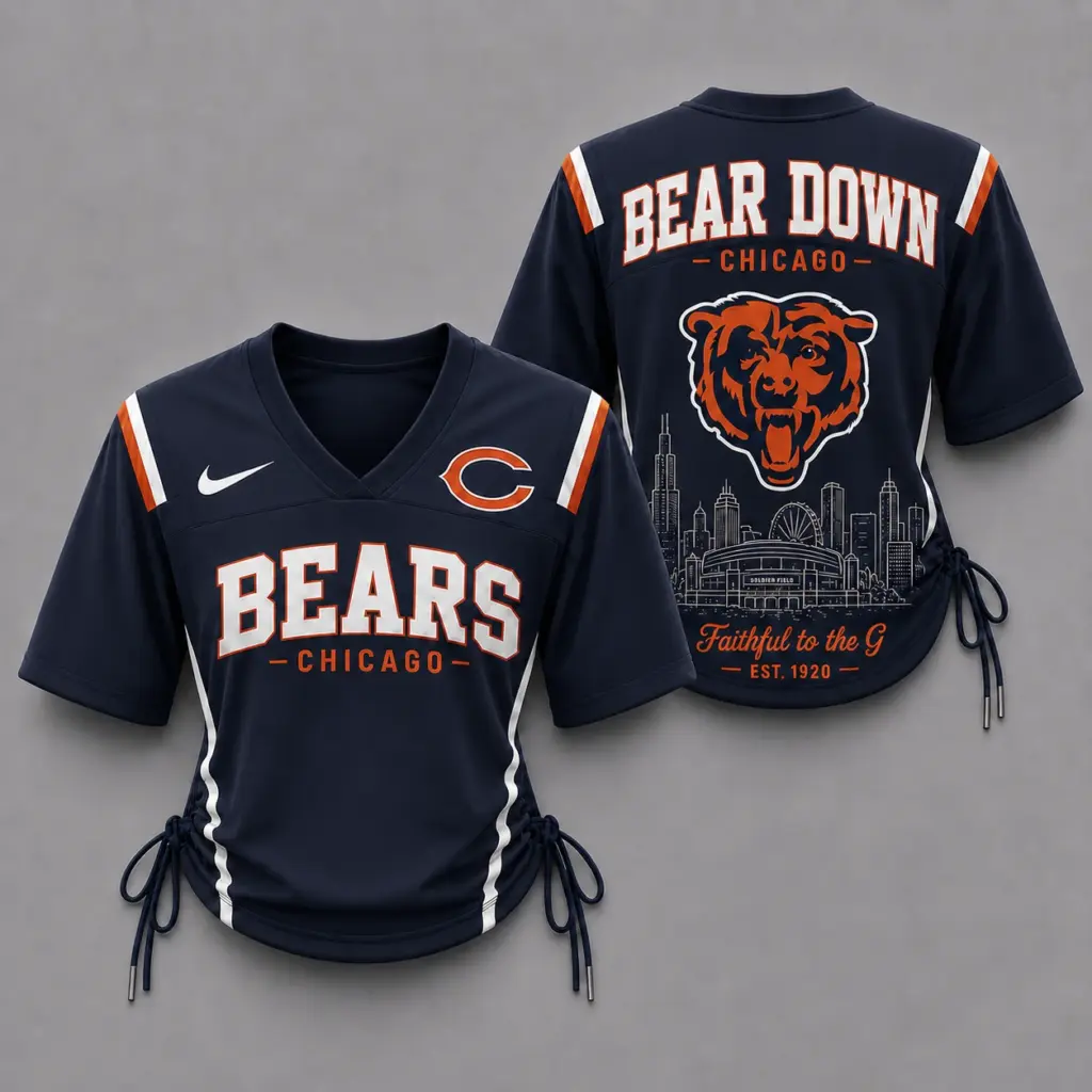 Chicago Bears Women’s Lace-Up Jersey