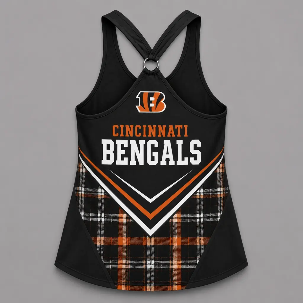 Cincinnati Bengals Women’s Ring Strap Tank Top