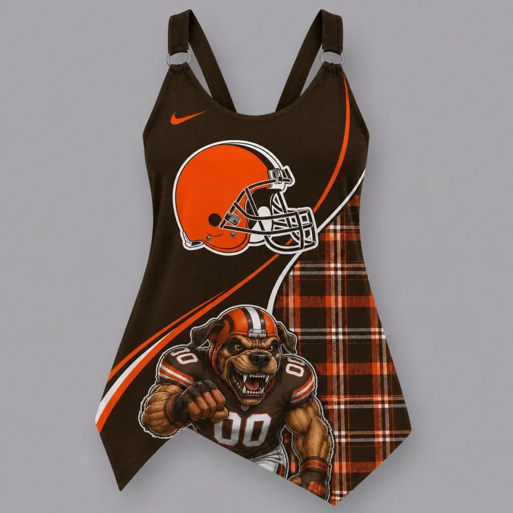 Cleveland Browns Women’s Ring Strap Tank Top