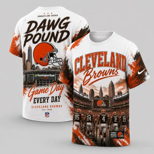 Cleveland Browns Game Day Every Day T-shirt
