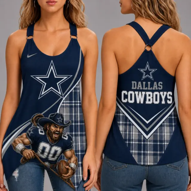 Dallas Cowboys Women’s Ring Strap Tank Top