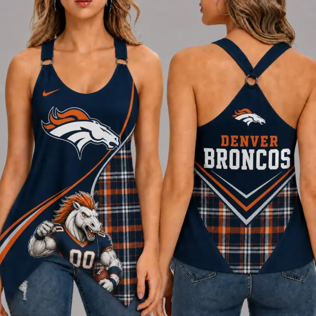 Denver Broncos Women’s Ring Strap Tank Top