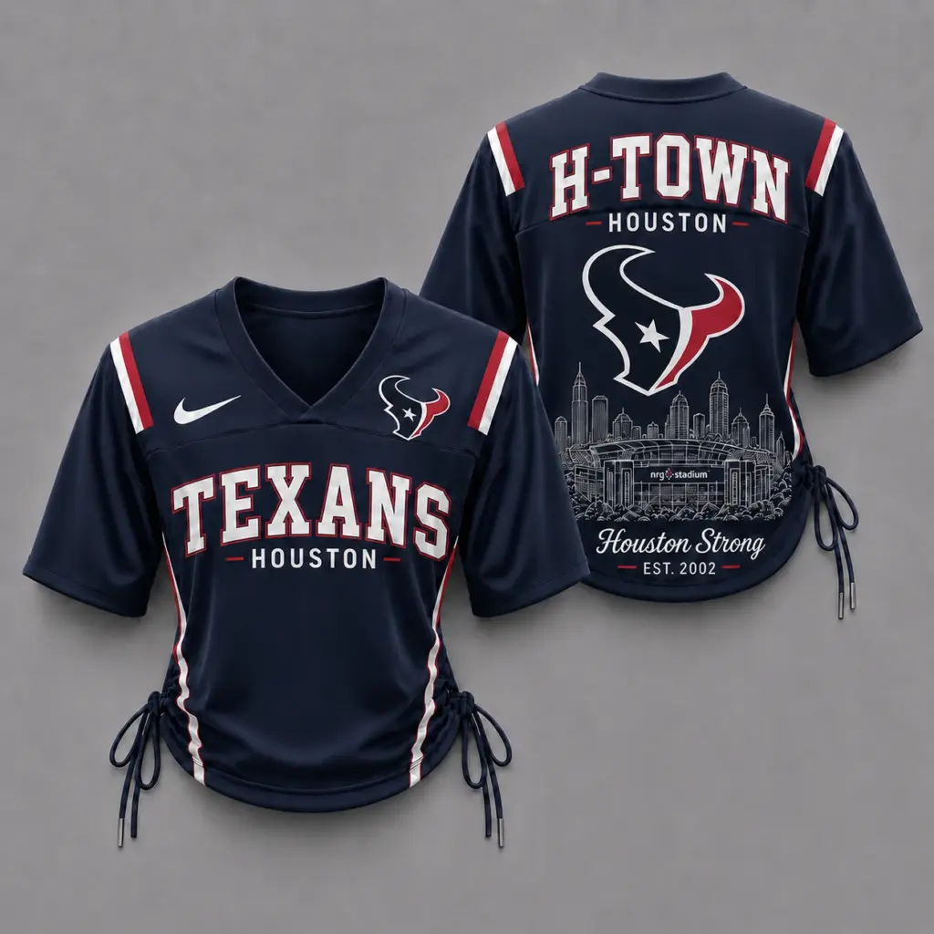 Houston Texans Women’s Lace-Up Jersey