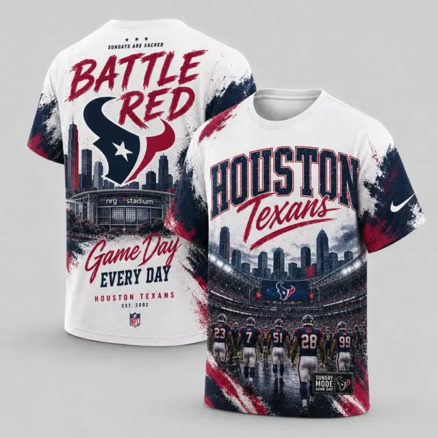 Houston Texans Game Day Every Day T-shirt