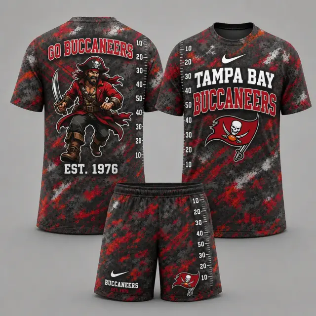 Tampa Bay Buccaneers T-shirt & Shorts Set