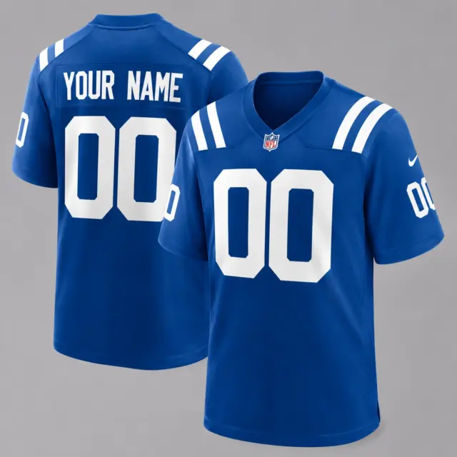 Indianapolis Colts Custom Game Football Jersey