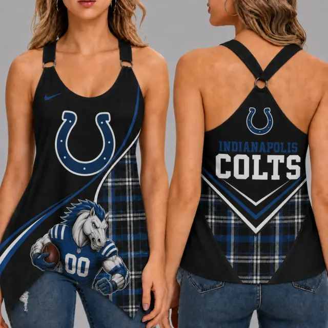 Indianapolis Colts Women’s Ring Strap Tank Top