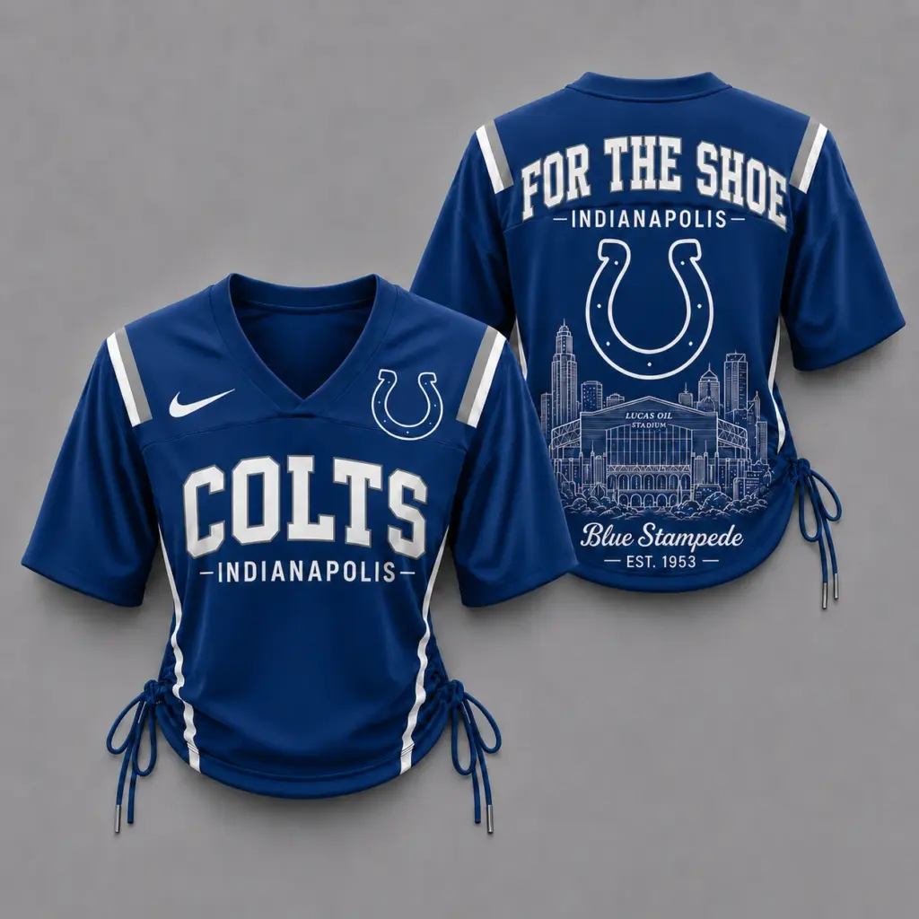 Indianapolis Colts Women’s Lace-Up Jersey