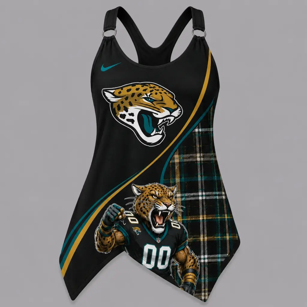 Jacksonville Jaguars Women’s Ring Strap Tank Top