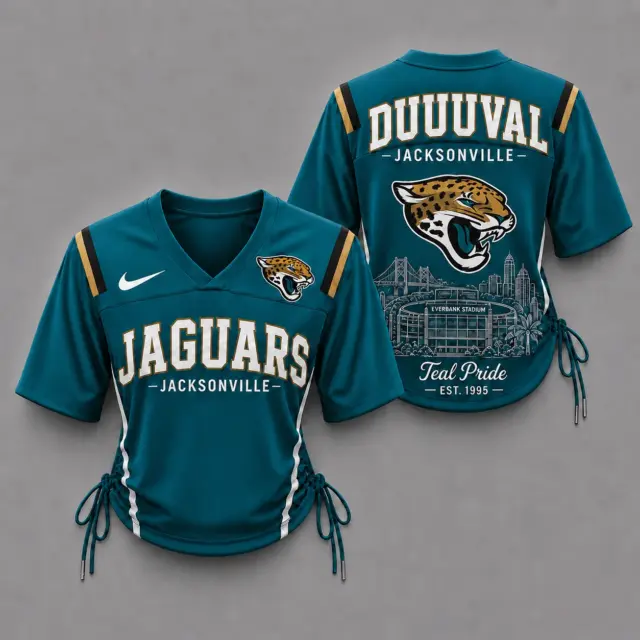 Jacksonville Jaguars Women’s Lace-Up Jersey
