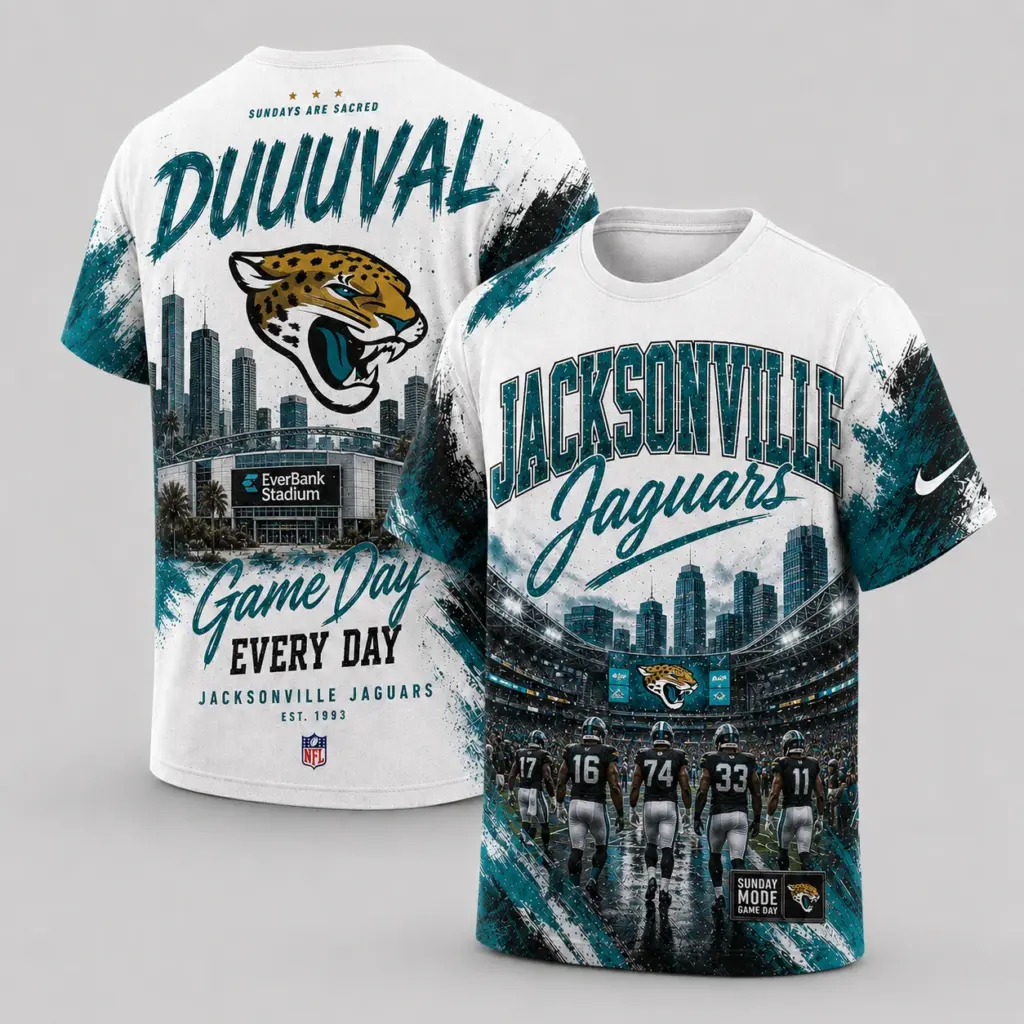 Jacksonville Jaguars Game Day Every Day T-shirt
