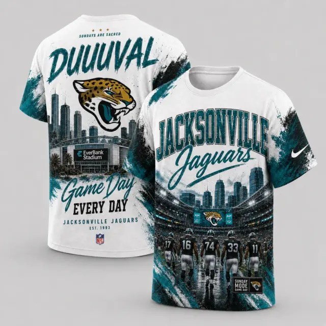 Jacksonville Jaguars Game Day Every Day T-shirt