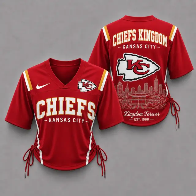 Kansas City Chiefs Women’s Lace-Up Jersey