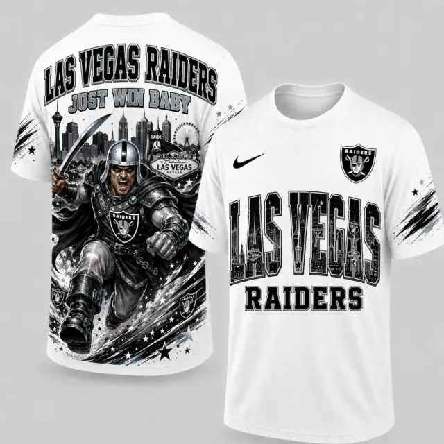 Las Vegas Raiders Mascot 3D Graphic T-shirt