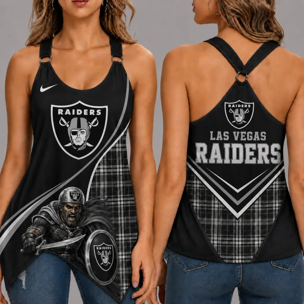 Las Vegas Raiders Women’s Ring Strap Tank Top