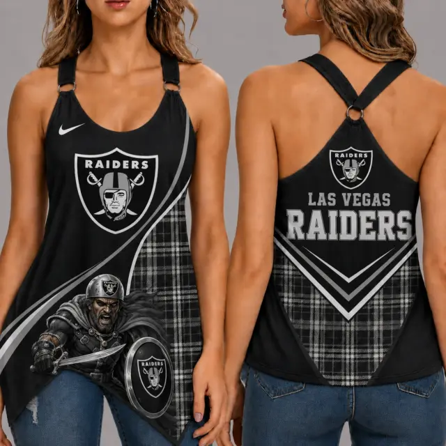 Las Vegas Raiders Women’s Ring Strap Tank Top
