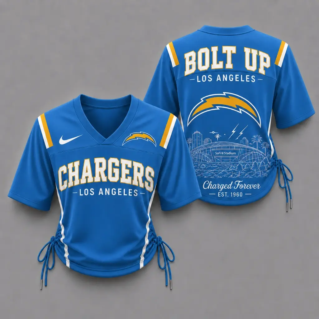 Los Angeles Chargers Women’s Lace-Up Jersey
