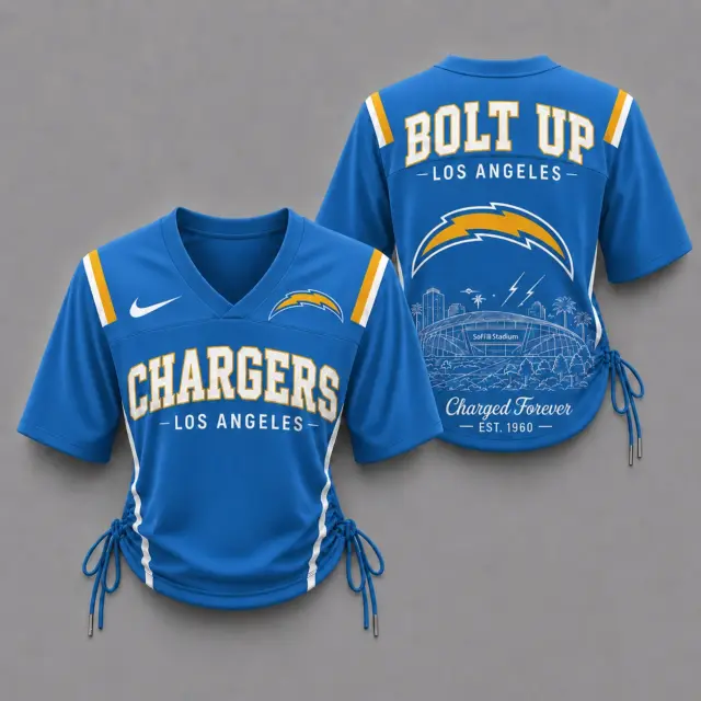 Los Angeles Chargers Women’s Lace-Up Jersey
