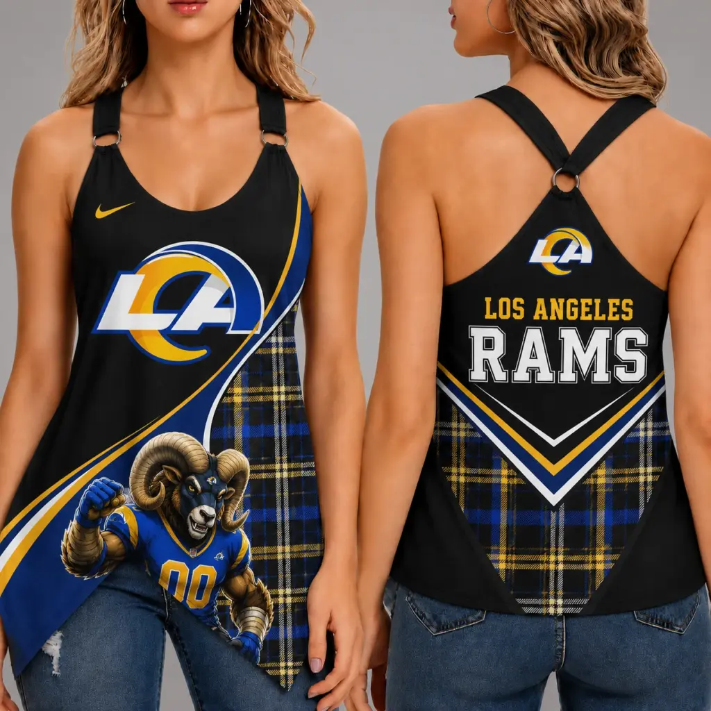 Los Angeles Rams Women’s Ring Strap Tank Top
