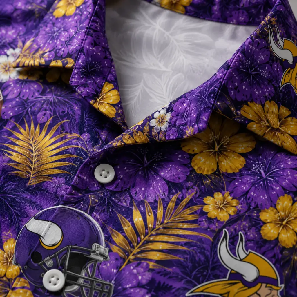 Minnesota Vikings Hawaiian Shirt