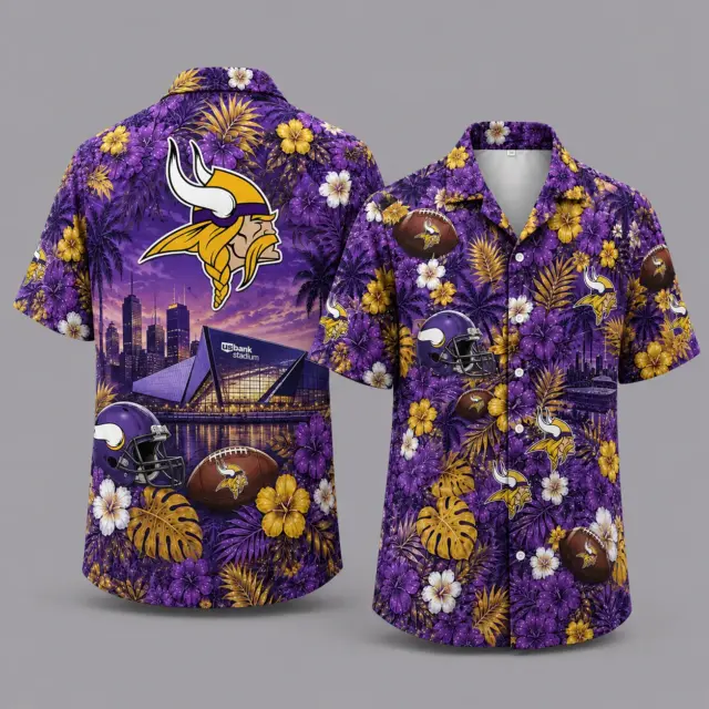 Minnesota Vikings Hawaiian Shirt