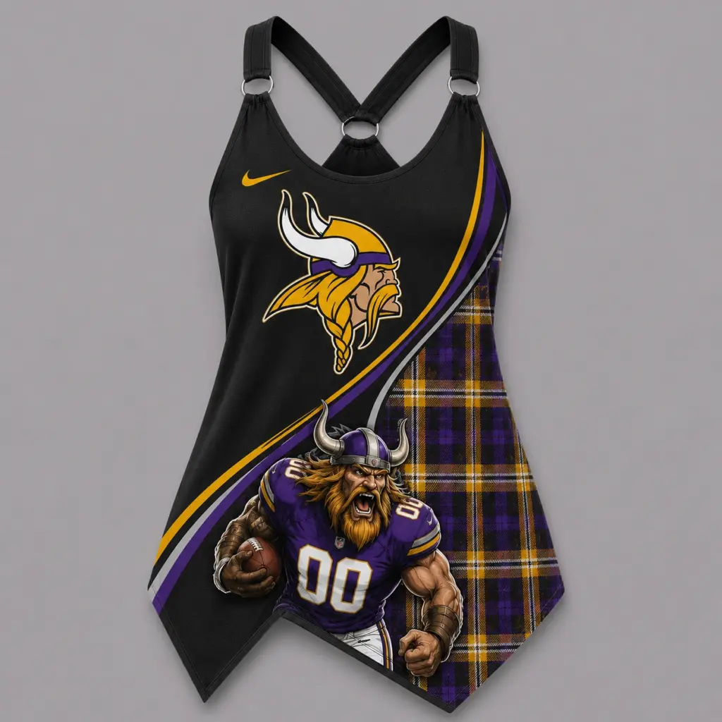 Minnesota Vikings Women’s Ring Strap Tank Top