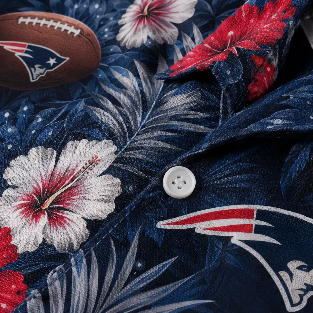 New England Patriots Hawaiian Shirt