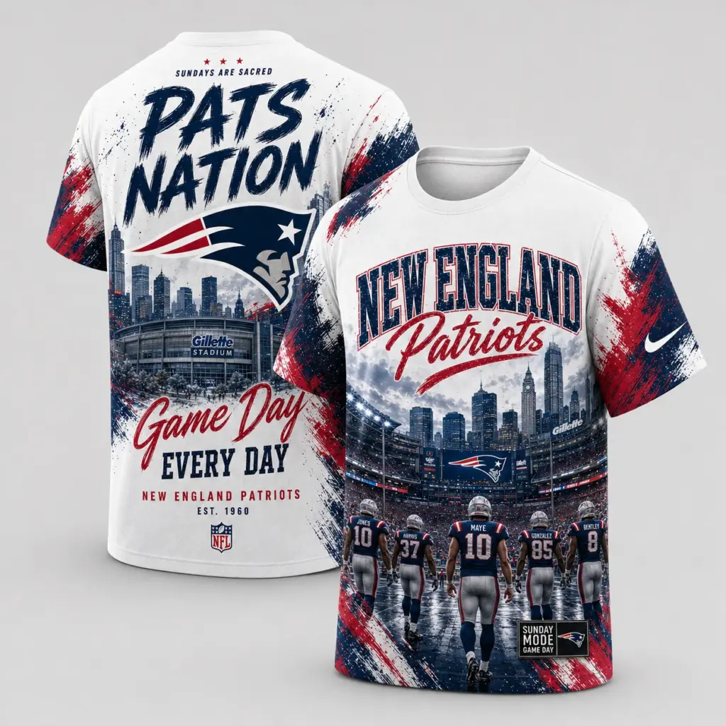 New England Patriots Game Day Every Day T-shirt