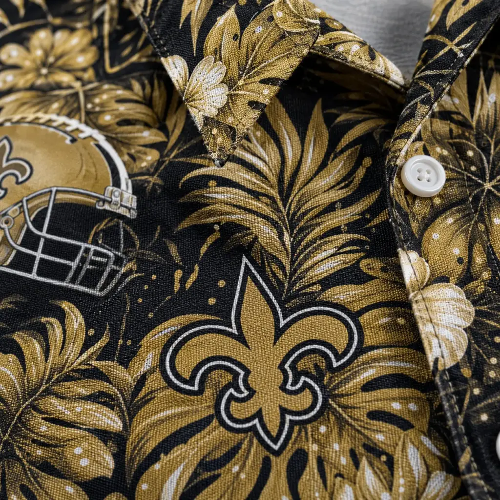 New Orleans Saints Hawaiian Shirt