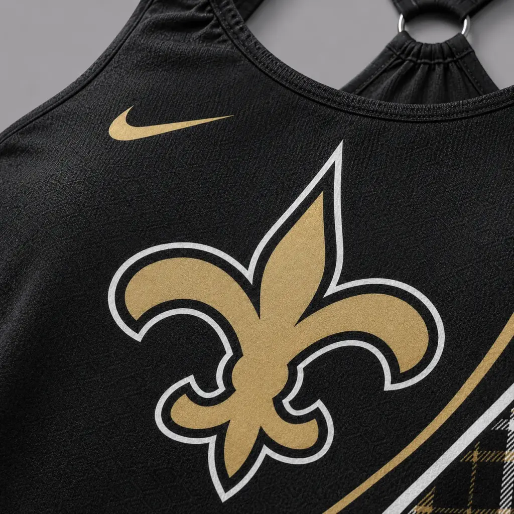 New Orleans Saints Women’s Ring Strap Tank Top