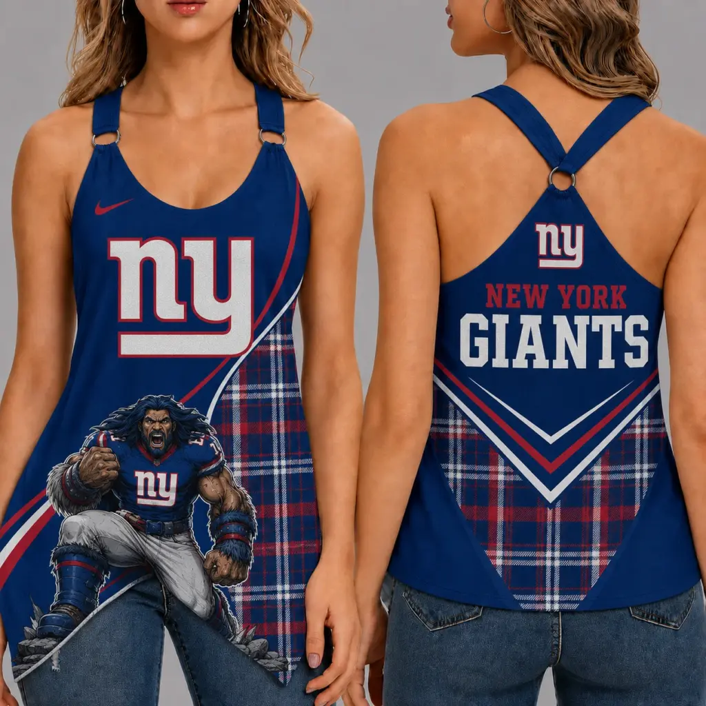 New York Giants Women’s Ring Strap Tank Top