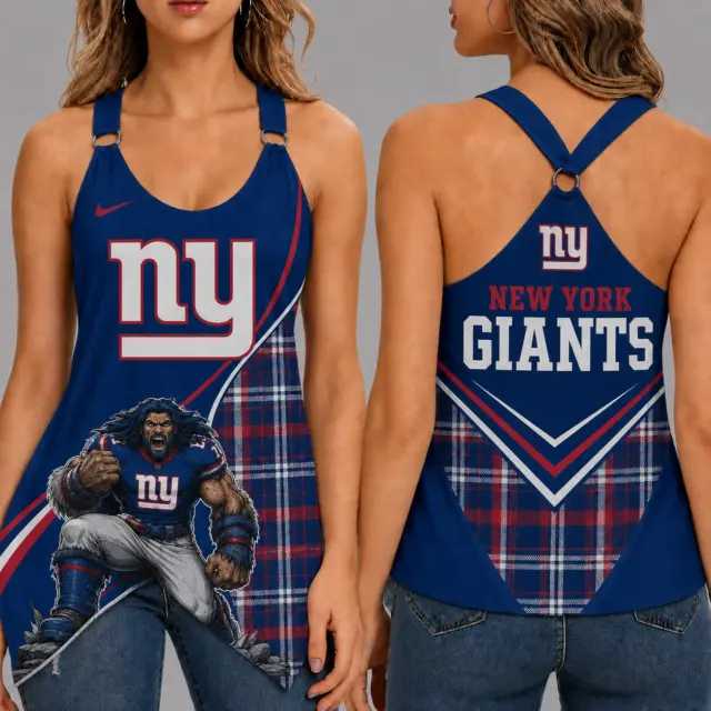 New York Giants Women’s Ring Strap Tank Top