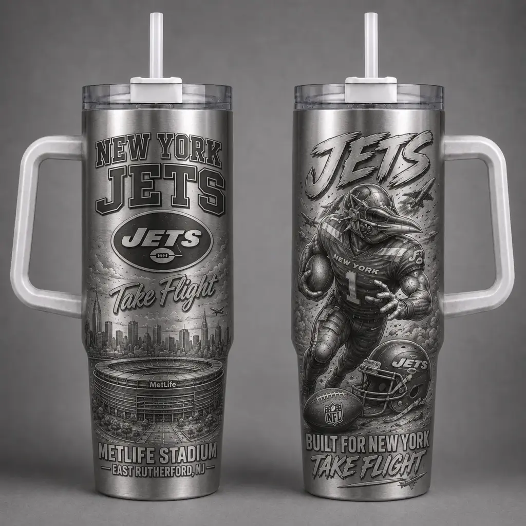 New York Jets 40oz Stanley Tumbler