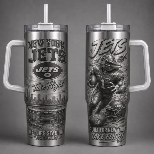 New York Jets 40oz Stanley Tumbler