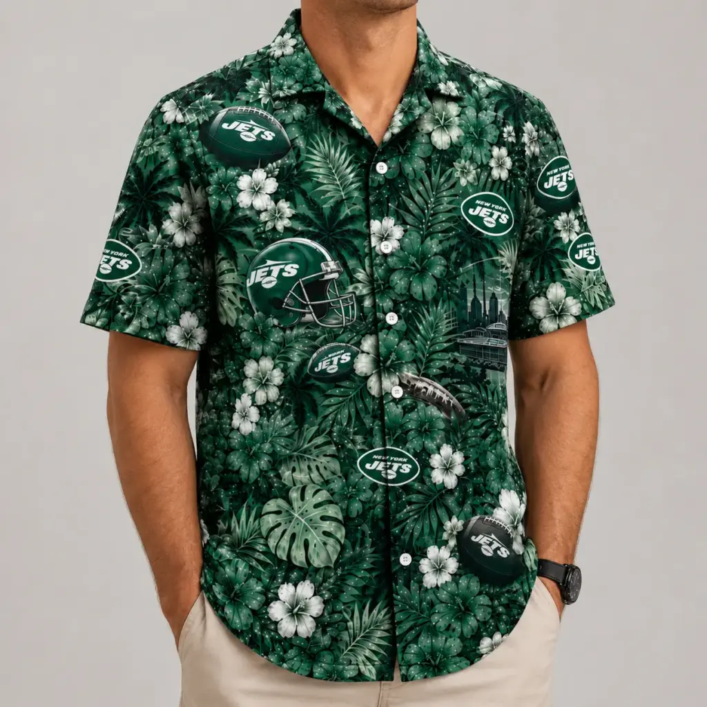 New York Jets Hawaiian Shirt