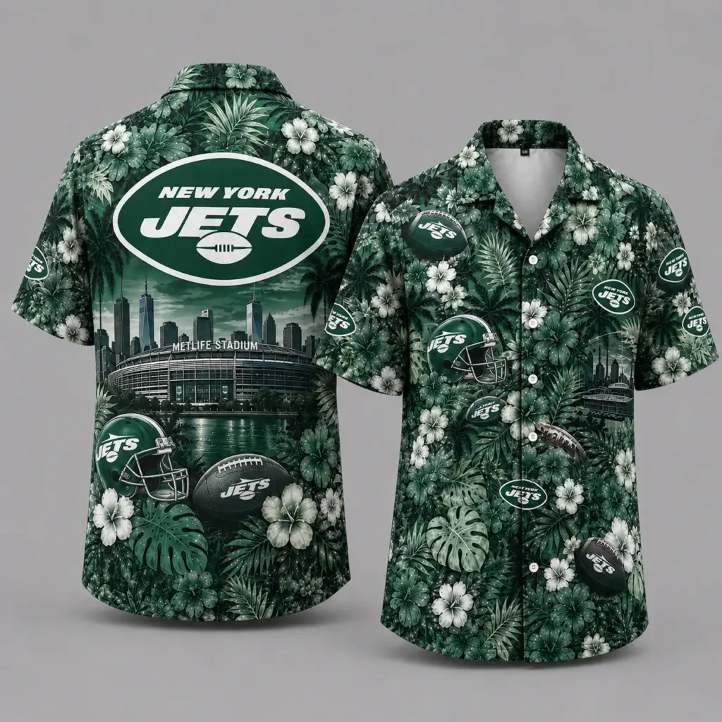 New York Jets Hawaiian Shirt
